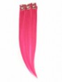 Sada clip in príčeskov 6 ks dlžka 50 cm farba: ružová